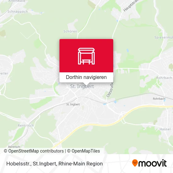 Hobelsstr., St.Ingbert Karte