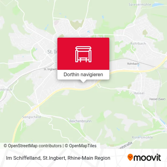 Im Schiffelland, St.Ingbert Karte