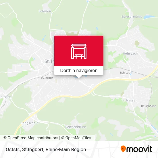 Oststr., St.Ingbert Karte