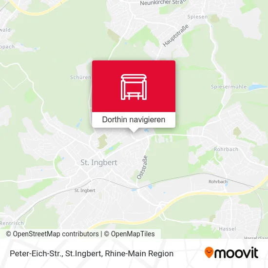 Peter-Eich-Str., St.Ingbert Karte