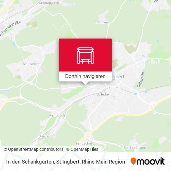 In den Schankgärten, St.Ingbert Karte