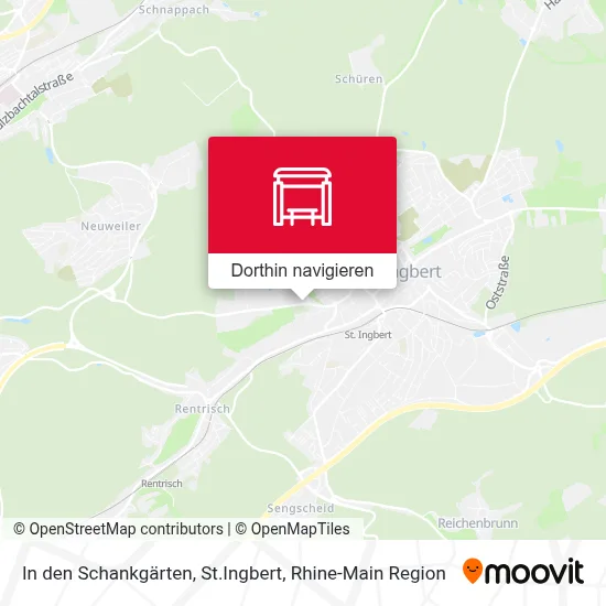 In den Schankgärten, St.Ingbert Karte