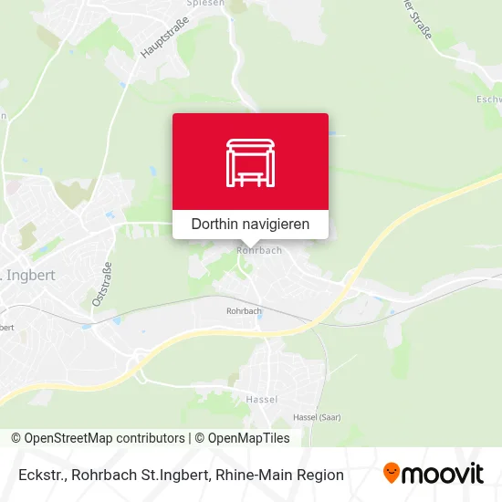 Eckstr., Rohrbach St.Ingbert Karte