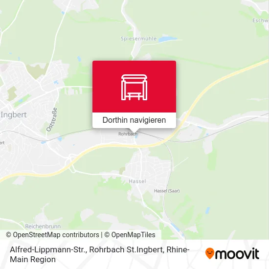 Alfred-Lippmann-Str., Rohrbach St.Ingbert Karte