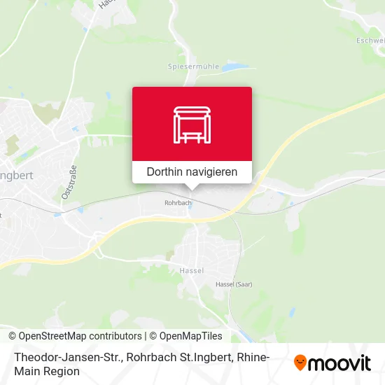 Theodor-Jansen-Str., Rohrbach St.Ingbert Karte