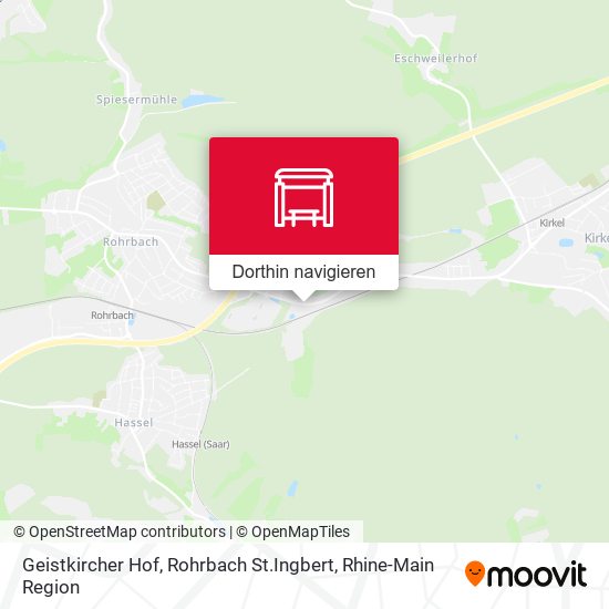 Geistkircher Hof, Rohrbach St.Ingbert Karte