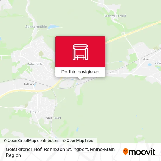 Geistkircher Hof, Rohrbach St.Ingbert Karte