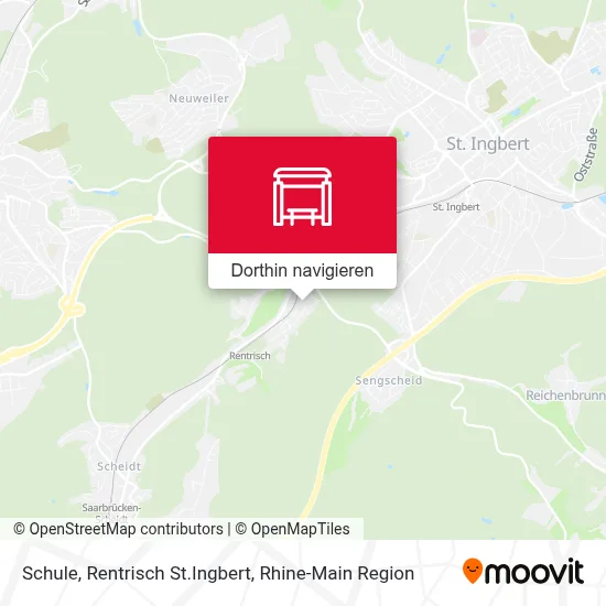 Schule, Rentrisch St.Ingbert Karte