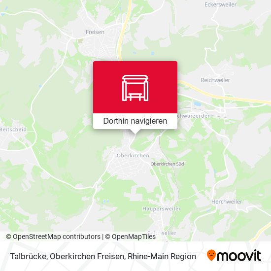 Talbrücke, Oberkirchen Freisen Karte