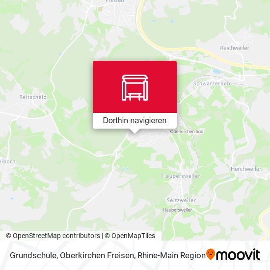 Grundschule, Oberkirchen Freisen Karte