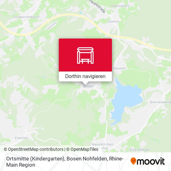 Ortsmitte (Kindergarten), Bosen Nohfelden Karte