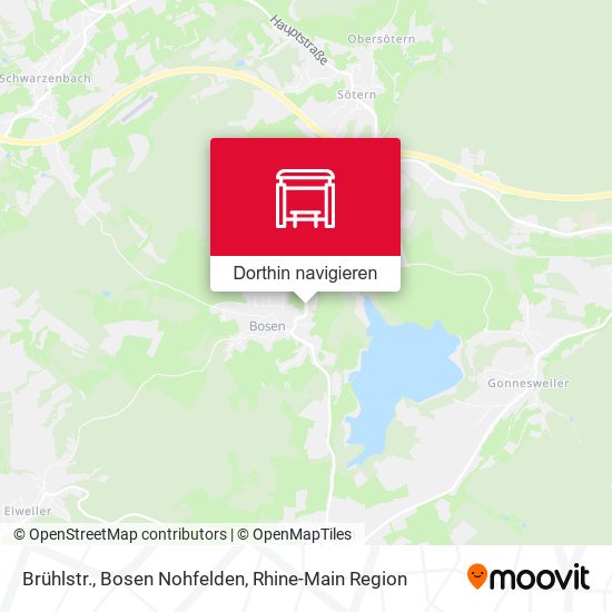 Brühlstr., Bosen Nohfelden Karte