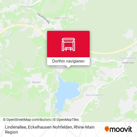 Lindenallee, Eckelhausen Nohfelden Karte