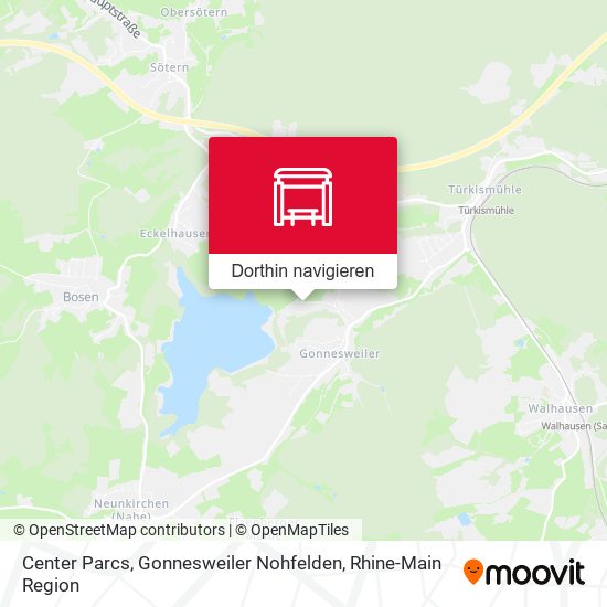 Center Parcs, Gonnesweiler Nohfelden Karte