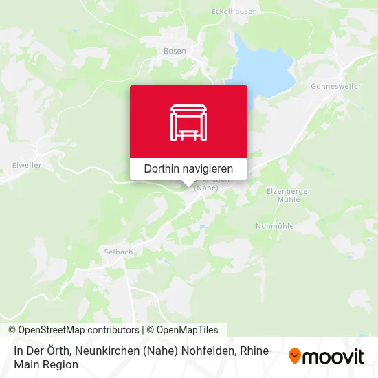 In Der Örth, Neunkirchen (Nahe) Nohfelden Karte