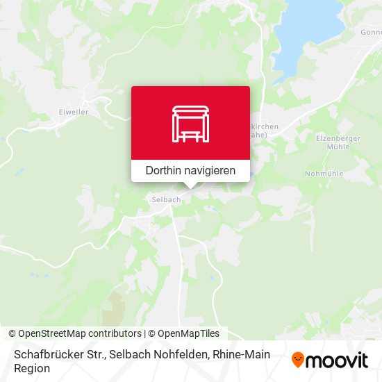 Schafbrücker Str., Selbach Nohfelden Karte