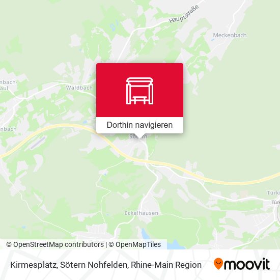 Kirmesplatz, Sötern Nohfelden Karte