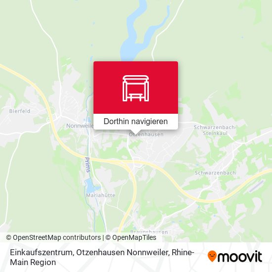 Einkaufszentrum, Otzenhausen Nonnweiler Karte