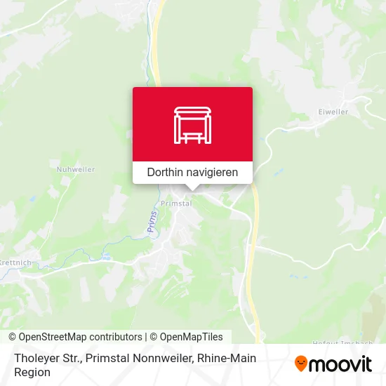 Tholeyer Str., Primstal Nonnweiler Karte