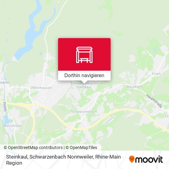 Steinkaul, Schwarzenbach Nonnweiler Karte