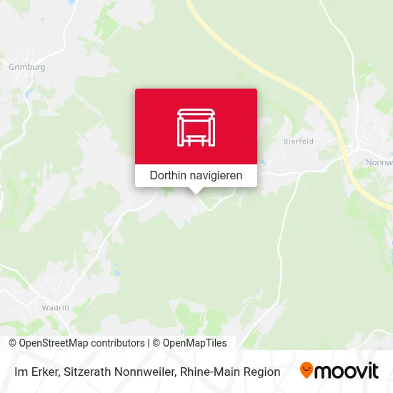 Im Erker, Sitzerath Nonnweiler Karte