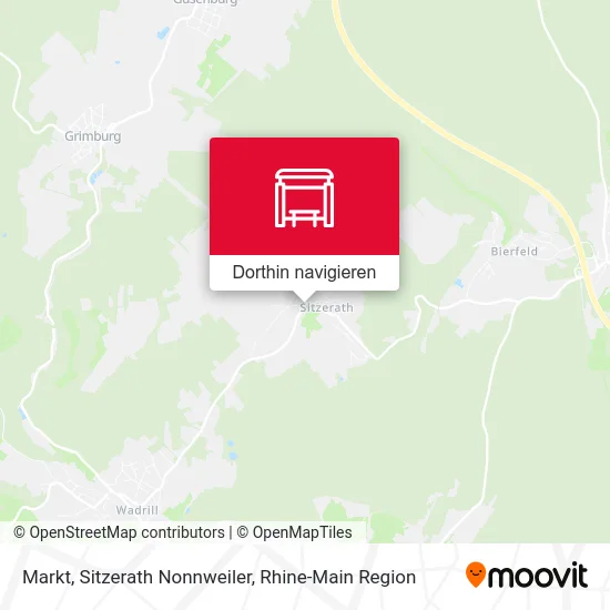 Markt, Sitzerath Nonnweiler Karte