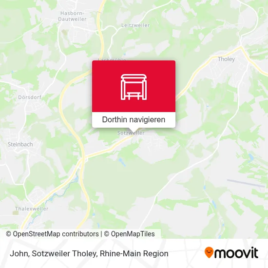 John, Sotzweiler Tholey Karte