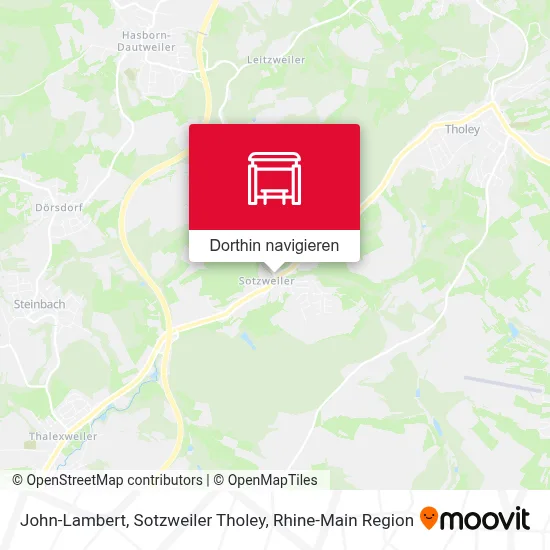John-Lambert, Sotzweiler Tholey Karte