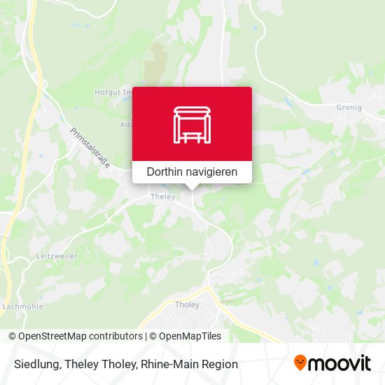 Siedlung, Theley Tholey Karte