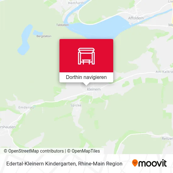 Edertal-Kleinern Kindergarten Karte