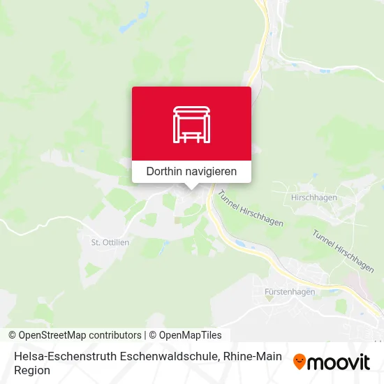 Helsa-Eschenstruth Eschenwaldschule Karte