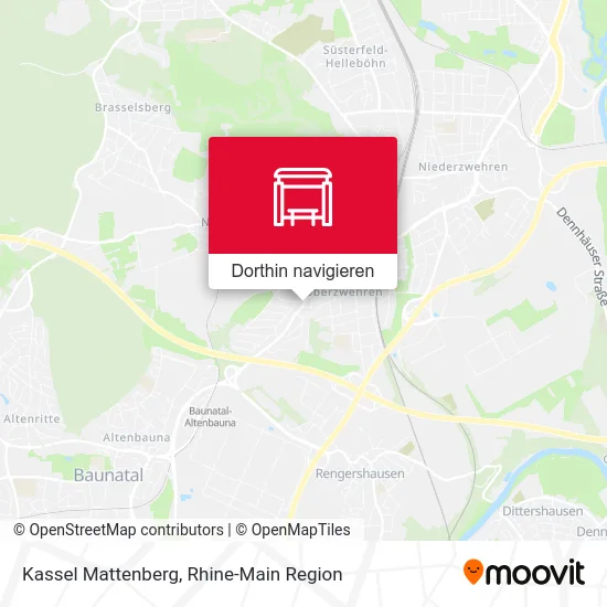 Kassel Mattenberg Karte