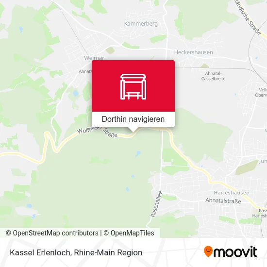 Kassel Erlenloch Karte