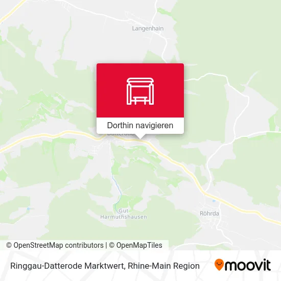 Ringgau-Datterode Marktwert Karte