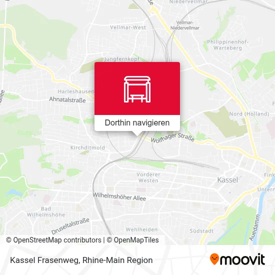 Kassel Frasenweg Karte