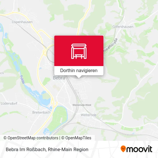 Bebra Im Roßbach Karte
