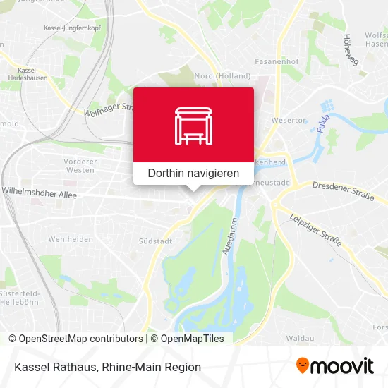 Kassel Rathaus Karte