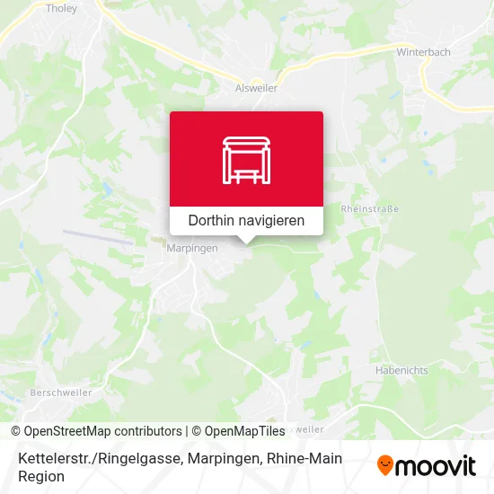 Kettelerstr. / Ringelgasse, Marpingen Karte