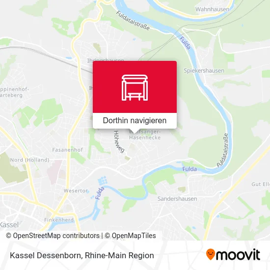 Kassel Dessenborn Karte