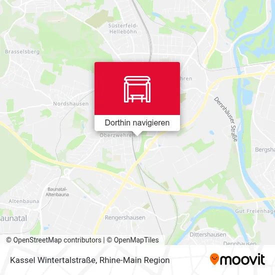 Kassel Wintertalstraße Karte