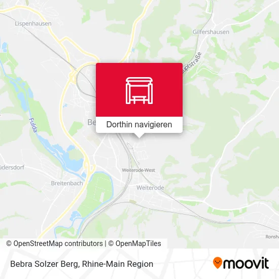 Bebra Solzer Berg Karte