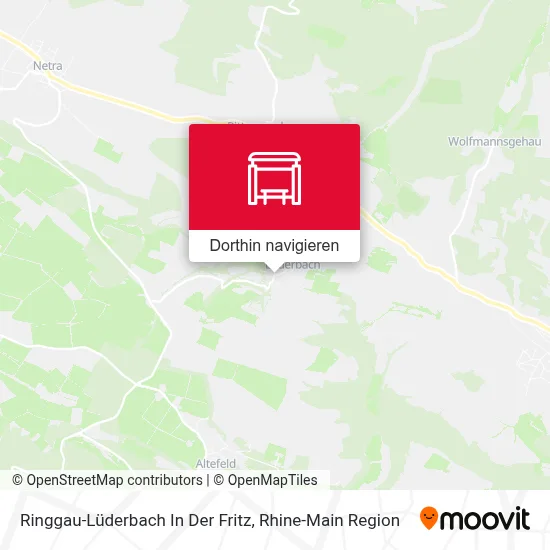 Ringgau-Lüderbach In Der Fritz Karte