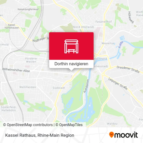 Kassel Rathaus Karte