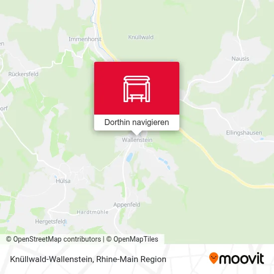 Knüllwald-Wallenstein Karte