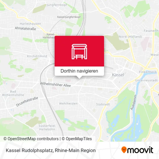 Kassel Rudolphsplatz Karte