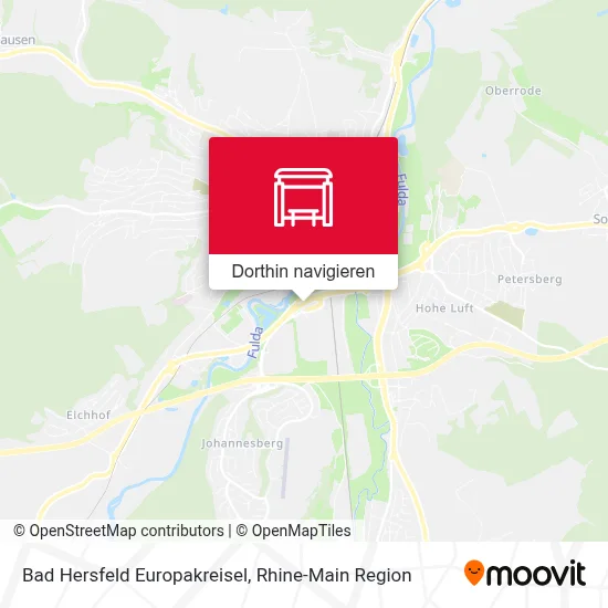 Bad Hersfeld Europakreisel Karte