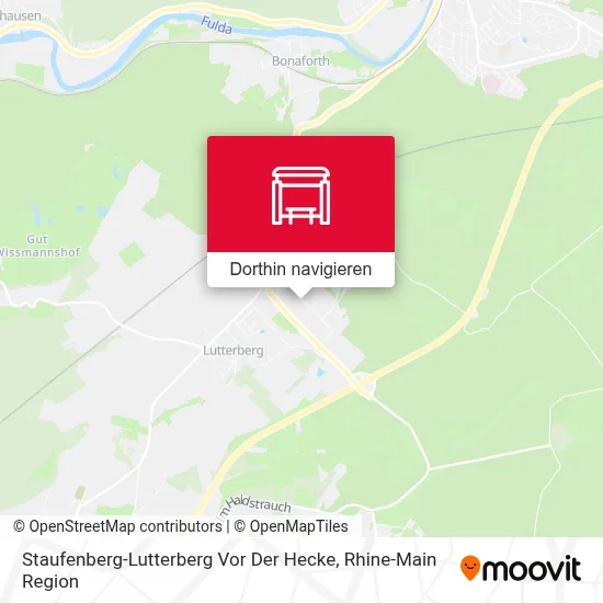 Staufenberg-Lutterberg Vor Der Hecke Karte