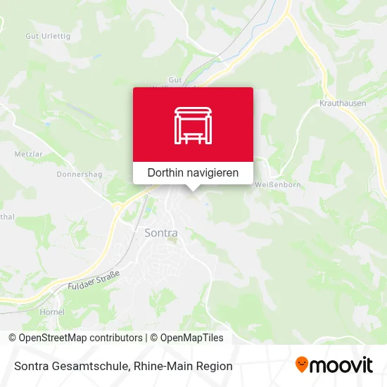 Sontra Gesamtschule Karte