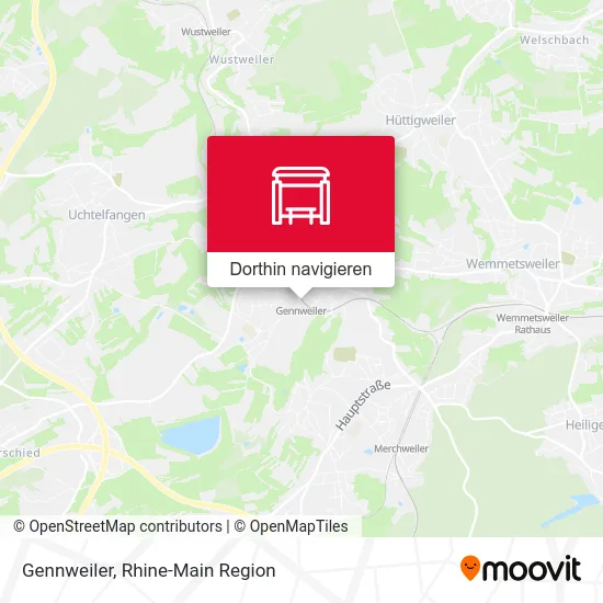 Gennweiler Karte
