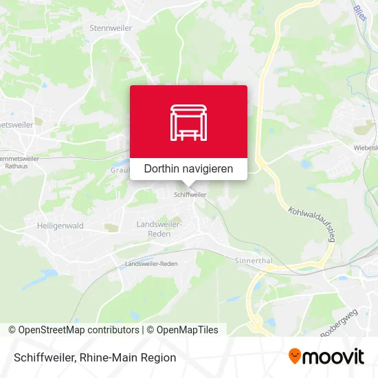 Schiffweiler Karte